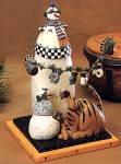 ww2370 Ltd Ed, limited edition, baby snowman, snowbaby, Snowman, tiger cat, tabby, bird